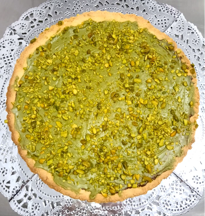 Tarta de Nutella y pistacho